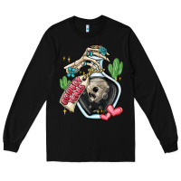 Black cowboy tears Long Sleeve Tee - MaliasSmallBusiness