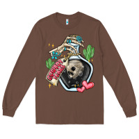 Chestnut cowboy tears Long Sleeve Tee - MaliasSmallBusiness
