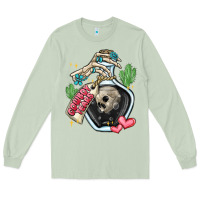 Matcha cowboy tears Long Sleeve Tee - MaliasSmallBusiness