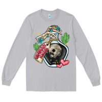 Moon Dust cowboy tears Long Sleeve Tee - MaliasSmallBusiness