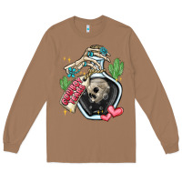 Toasted Coconut cowboy tears Long Sleeve Tee - MaliasSmallBusiness
