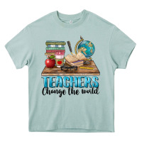 Arona teachers change the world Heavy Core Tee - BarkalooDesign