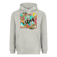 Moon Dust summer vibes Heavyweight Hoodie - NancyCooperArtShop