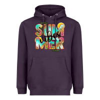 Plum summer vibes Heavyweight Hoodie - NancyCooperArtShop