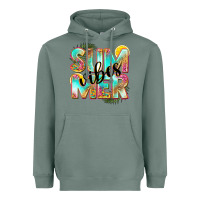 Sage summer vibes Heavyweight Hoodie - NancyCooperArtShop