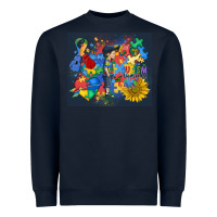 Navy autism awareness Heavyweight Sweatshirt - MaliasSmallBusiness