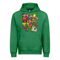 Emerald louisiana map love Urban Hoodie - OliviaCreatesArt