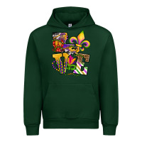Forest Green louisiana map love Urban Hoodie - OliviaCreatesArt