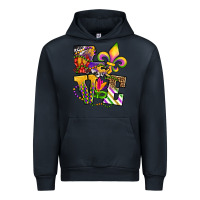 Navy louisiana map love Urban Hoodie - OliviaCreatesArt