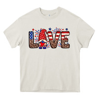 Cream Love gnome Heavy Core Tee - Neo Western