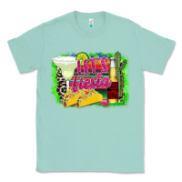 Seafoam Lets Fiesta Classic Tee - CowhideDigitalArt
