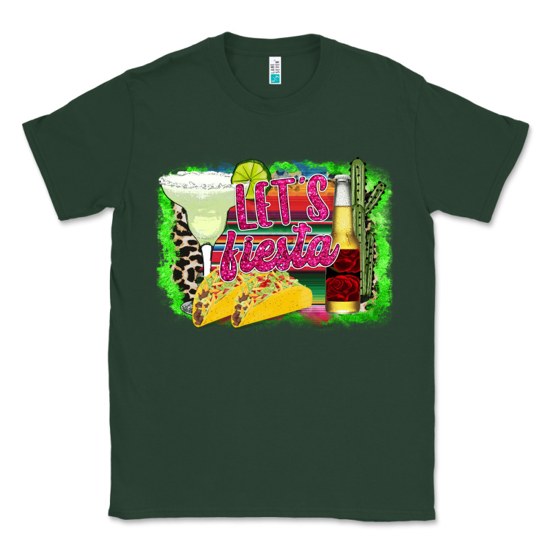 Lets Fiesta Classic Tee by CowhideDigitalArt | Teevron