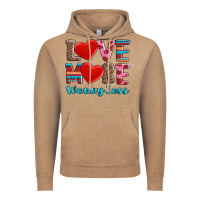 Vintage Coffee love more worry less Vintage Hoodie - AdoDesignShop