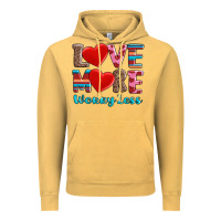 Vintage Mustard love more worry less Vintage Hoodie - AdoDesignShop