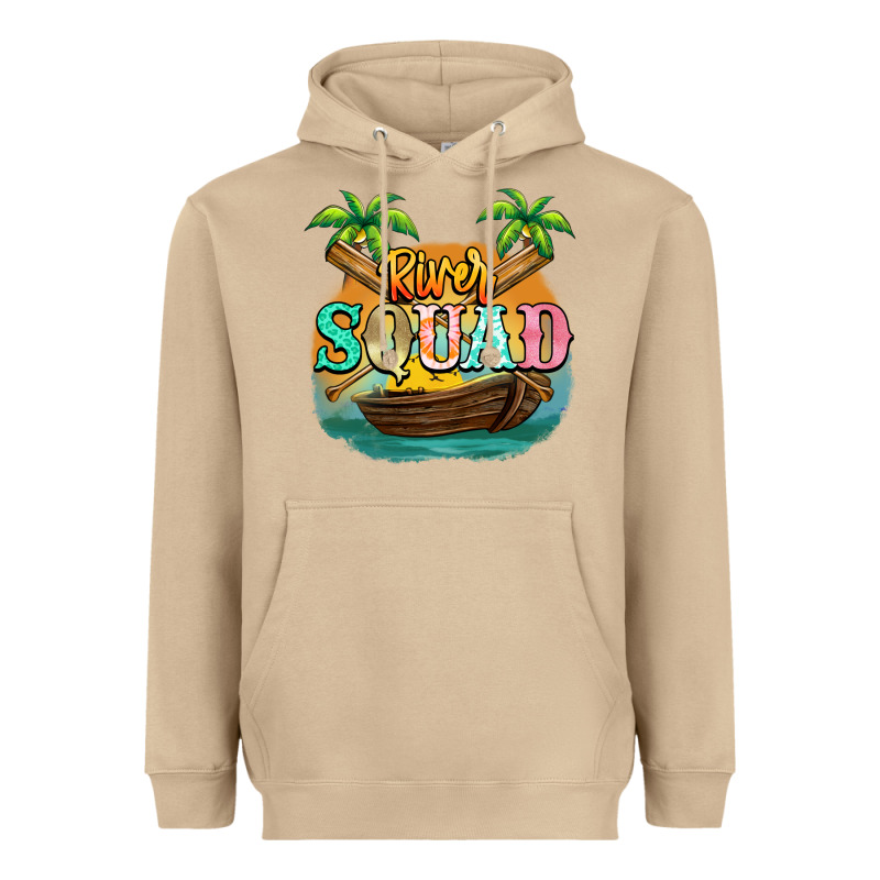 River Squad Heavyweight Hoodie by NancyCooperArtShop | Teevron