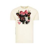 Vintage Arctic valentines day cow Vintage Tee - Jasminsmagicworld