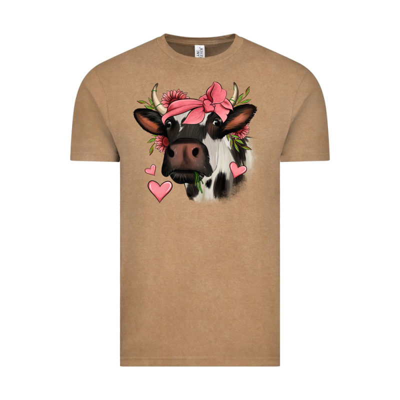 Valentines Day Cow Vintage Tee by Jasminsmagicworld | Teevron