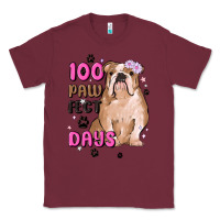 Burgundy 100 days of school Classic Tee - MaliasSmallBusiness