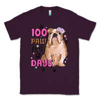 Plum 100 days of school Classic Tee - MaliasSmallBusiness