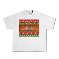 Lunar Rock merry christmas knitted reindeer pattern Urban Heavy Tee - Jasminsmagicworld