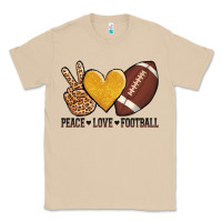 Mushroom peace love football Classic Tee - AdoDesignShop