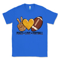 True Royal peace love football Classic Tee - AdoDesignShop
