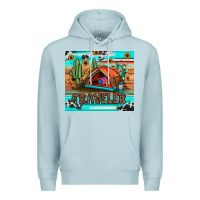 Blue Mist traveler tumbler Premium Hoodie - JahusDesignShop