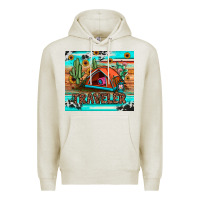 Oatmeal Heather traveler tumbler Premium Hoodie - JahusDesignShop