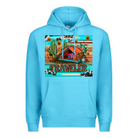 Ocean Blue traveler tumbler Premium Hoodie - JahusDesignShop