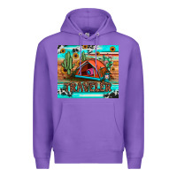 Purple traveler tumbler Premium Hoodie - JahusDesignShop