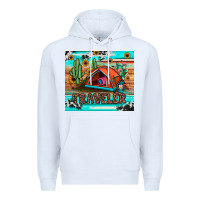 White traveler tumbler Premium Hoodie - JahusDesignShop