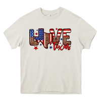 Cream Love Texas Heavy Core Tee - Neo Western