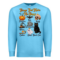 Ocean Blue Things That Make Me Happy Premium Sweatshirt - texasbilliewilder