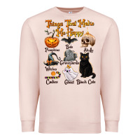 Pale Pink Things That Make Me Happy Premium Sweatshirt - texasbilliewilder