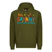 Army Green customized this grammy loves her little pumpkins Premium Hoodie - texasbilliewilder