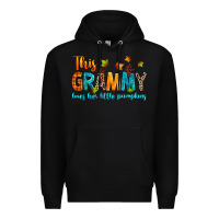 Black customized this grammy loves her little pumpkins Premium Hoodie - texasbilliewilder