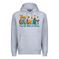 Heather Grey customized this grammy loves her little pumpkins Premium Hoodie - texasbilliewilder