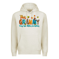 Oatmeal Heather customized this grammy loves her little pumpkins Premium Hoodie - texasbilliewilder