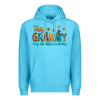 Ocean Blue customized this grammy loves her little pumpkins Premium Hoodie - texasbilliewilder