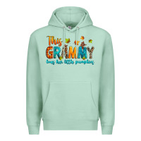 Seafoam customized this grammy loves her little pumpkins Premium Hoodie - texasbilliewilder