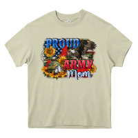 Mossy Proud army mom 4th of july Heavy Core Tee - CowGirlArtShop