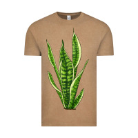 Vintage Coffee snake plant Vintage Tee - LillyAllenDesigns