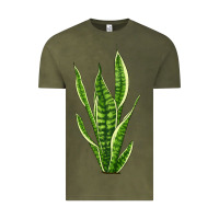 Vintage Olive snake plant Vintage Tee - LillyAllenDesigns