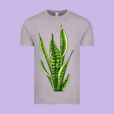 Snake Plant Vintage Tee Designed By Lillyallendesigns