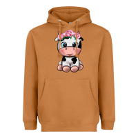 Meerkat cute cow Heavyweight Hoodie - texasbilliewilder