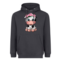 Smoke cute cow Heavyweight Hoodie - texasbilliewilder