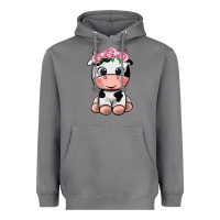 Storm cute cow Heavyweight Hoodie - texasbilliewilder