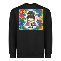 Black autism mom Heavyweight Sweatshirt - MaliasSmallBusiness