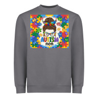 Autism Mom Heavyweight Sweatshirt | Teevron
