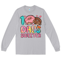 Moon Dust 100 days sweeter Long Sleeve Tee - MaliasSmallBusiness